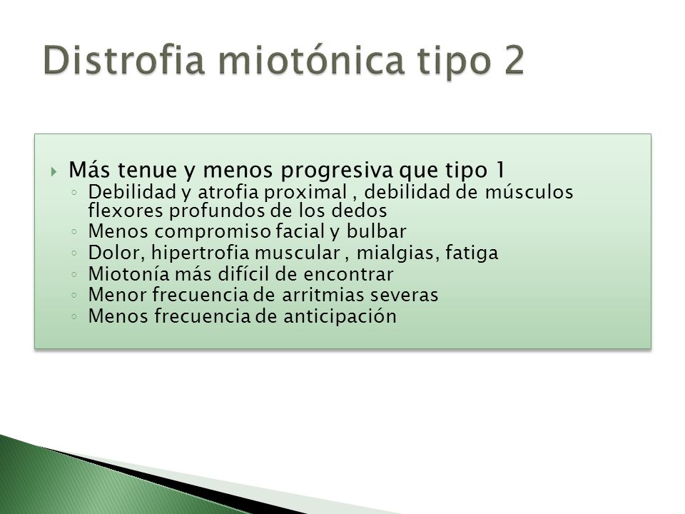 Distrofia miotónica tipo 2 prevalencia de hipertensión